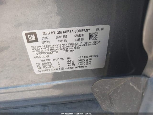 2021 BUICK ENCORE GX FWD PREFERRED 9