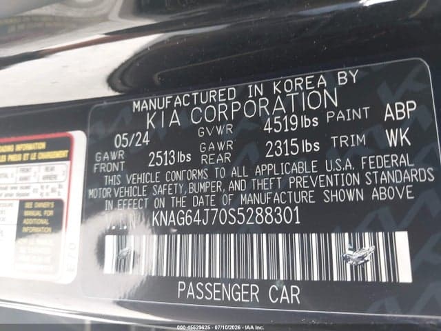 2025 KIA K5 GT-LINE 9