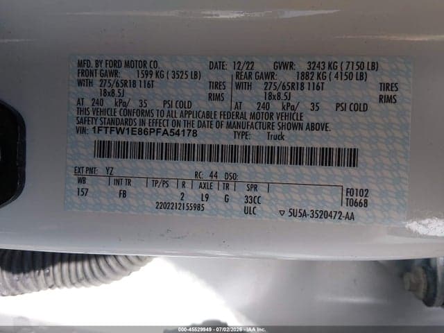 2023 FORD F-150 XLT 9