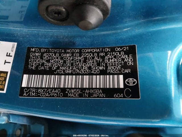 2022 TOYOTA PRIUS XLE AWD-E 9