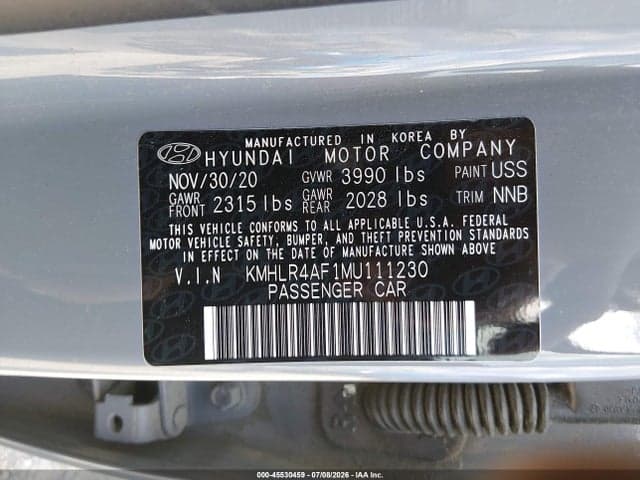 2021 HYUNDAI ELANTRA N LINE 9