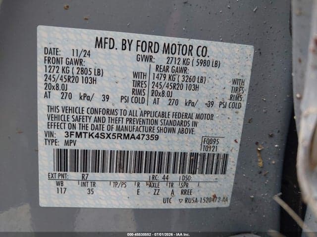2024 FORD MUSTANG MACH-E GT 9