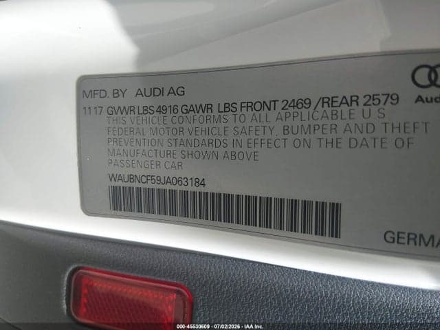 2018 AUDI A5 2.0T PREMIUM 9