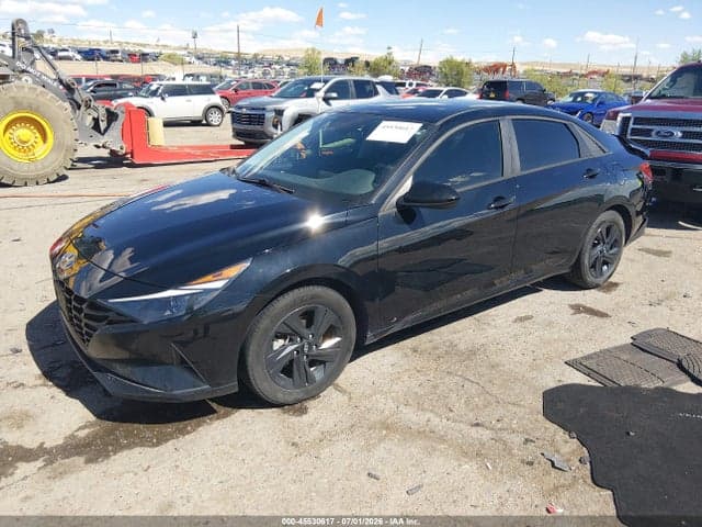 2022 HYUNDAI ELANTRA HYBRID BLUE 2