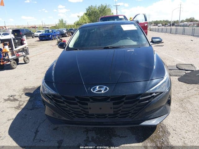 2022 HYUNDAI ELANTRA HYBRID BLUE 12