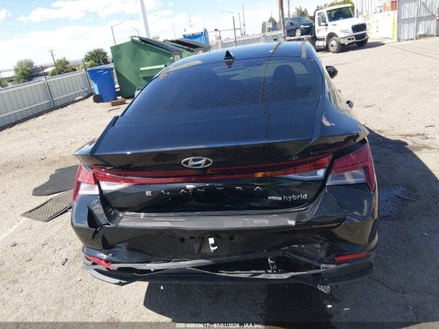 2022 HYUNDAI ELANTRA HYBRID BLUE 16