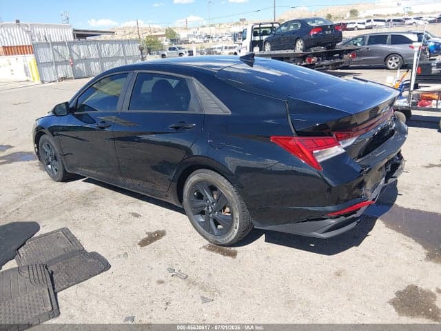 2022 HYUNDAI ELANTRA HYBRID BLUE 3