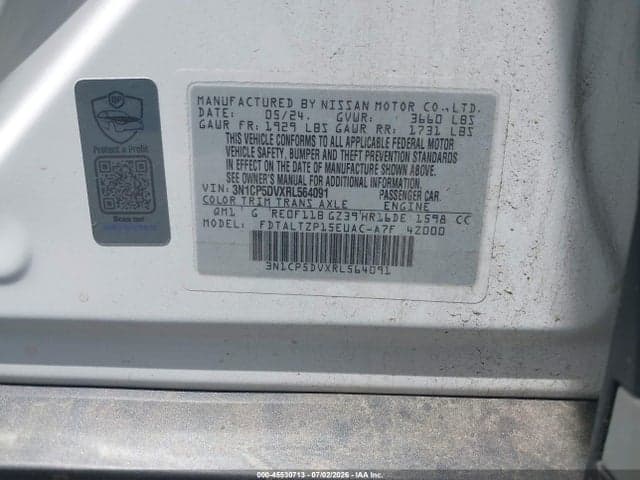 2024 NISSAN KICKS SR XTRONIC CVT 9