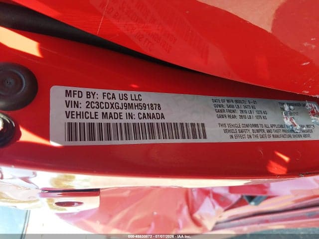 2021 DODGE CHARGER SCAT PACK RWD 9