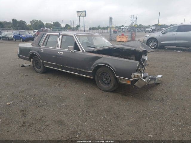 1985 LINCOLN TOWN CAR