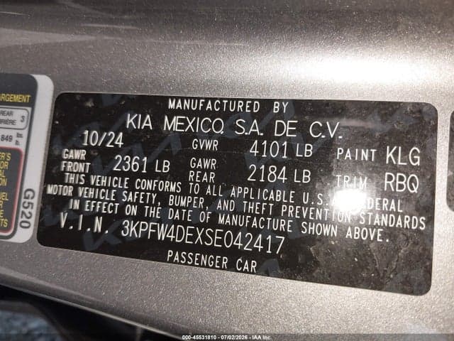 2025 KIA K4 GT-LINE 9