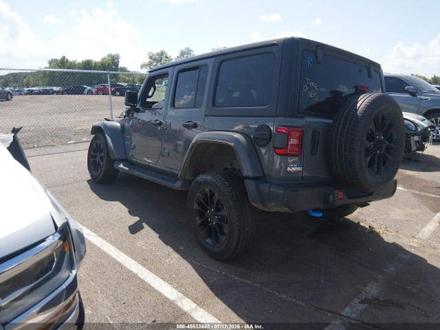 2022 JEEP WRANGLER 4XE UNLIMITED SAHARA 4X4 3