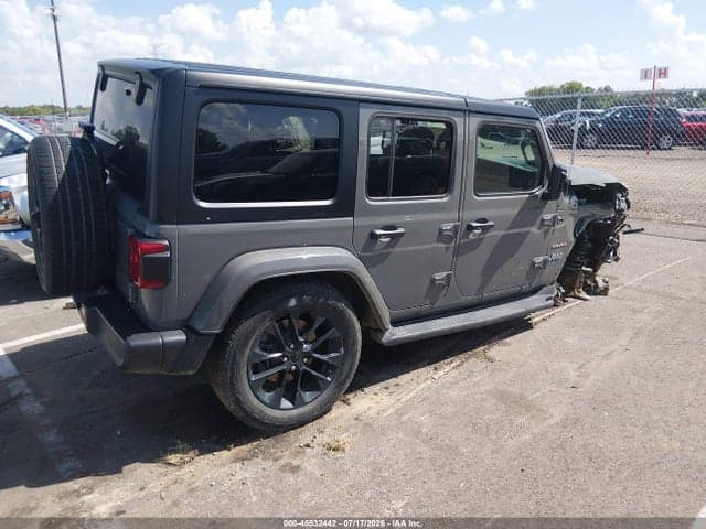 2022 JEEP WRANGLER 4XE UNLIMITED SAHARA 4X4 4