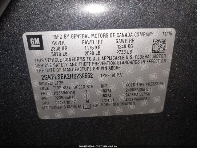 2017 GMC TERRAIN SLE-1 9