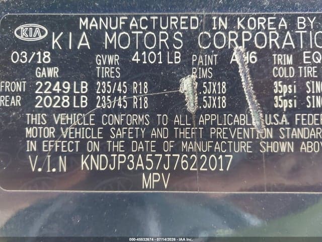 2018 KIA SOUL + 9