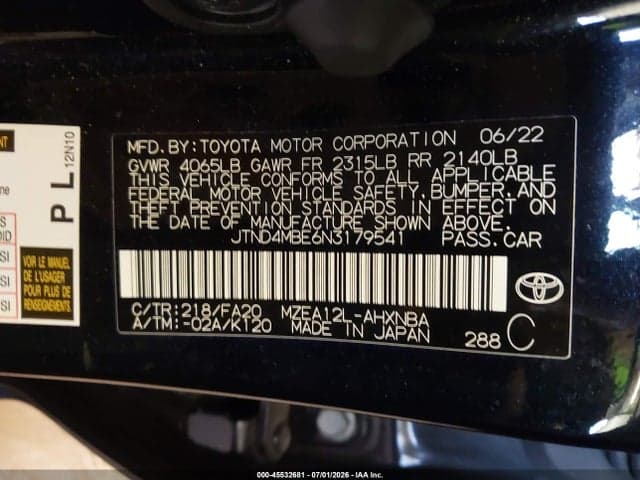 2022 TOYOTA COROLLA SE 9