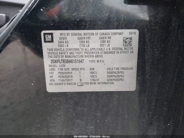 2017 GMC TERRAIN SLE-2 9