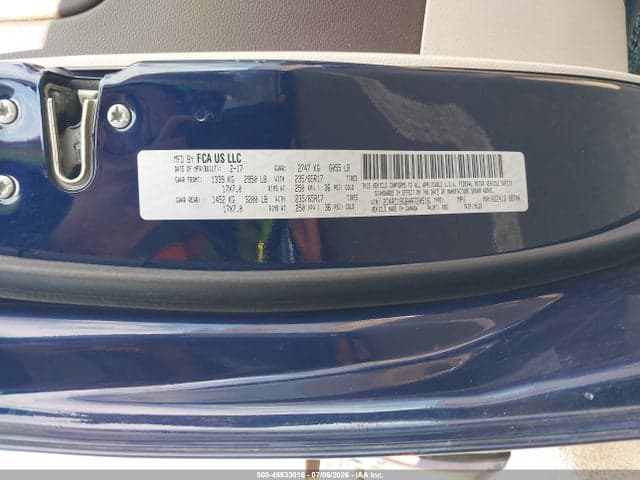 2017 CHRYSLER PACIFICA TOURING-L 9