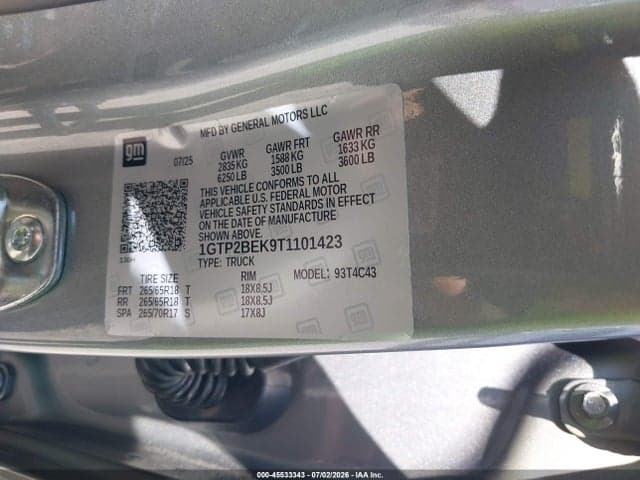 2026 GMC CANYON ELEVATION, 4WD 9