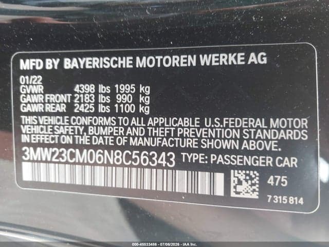 2022 BMW 230 I 9
