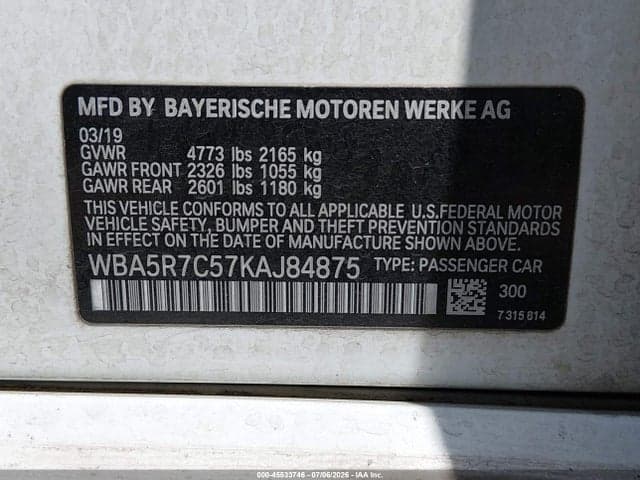 2019 BMW 330I XDRIVE 9