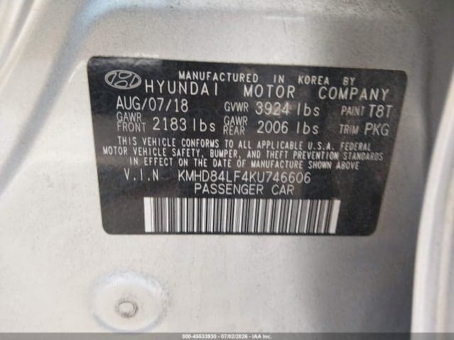 2019 HYUNDAI ELANTRA SEL 9
