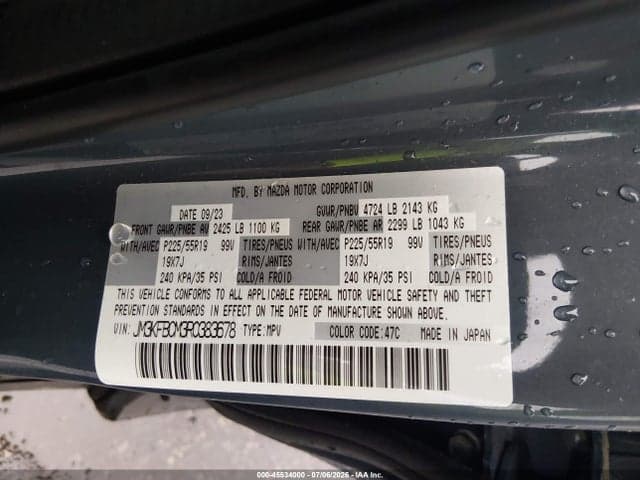 2024 MAZDA CX-5 2.5 S CARBON EDITION 9