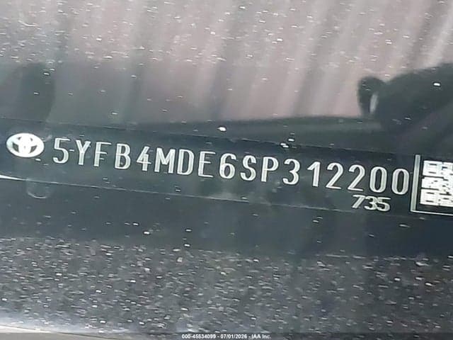 2025 TOYOTA COROLLA LE 9
