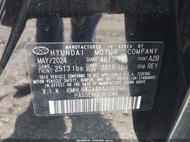 2024 HYUNDAI SONATA SEL 9