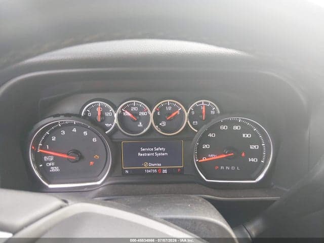 2020 CHEVROLET SILVERADO 1500 4WD SHORT BED LT 7