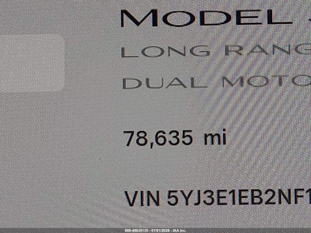 2022 TESLA MODEL 3 LONG RANGE DUAL MOTOR ALL-WHEEL DRIVE 15