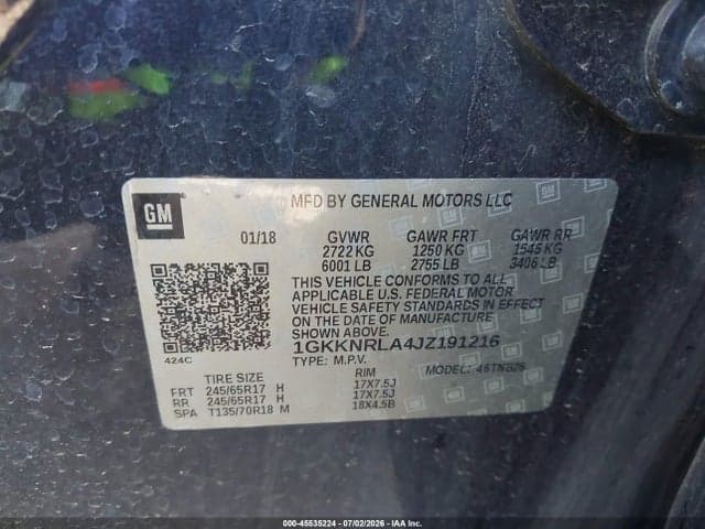 2018 GMC ACADIA SLE-1 9