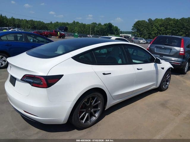 2021 TESLA MODEL 3 STANDARD RANGE PLUS REAR-WHEEL DRIVE 4