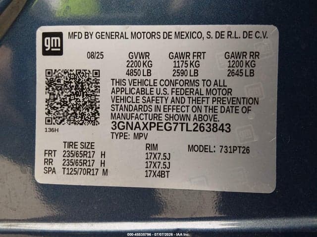 2026 CHEVROLET EQUINOX AWD LT 9