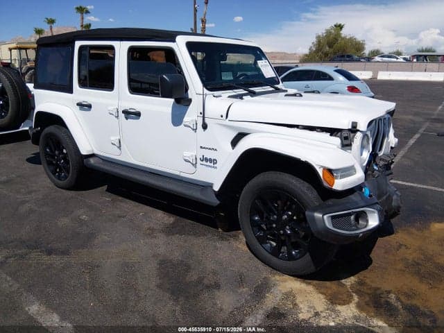 2022 JEEP WRANGLER 4XE UNLIMITED SAHARA 4X4