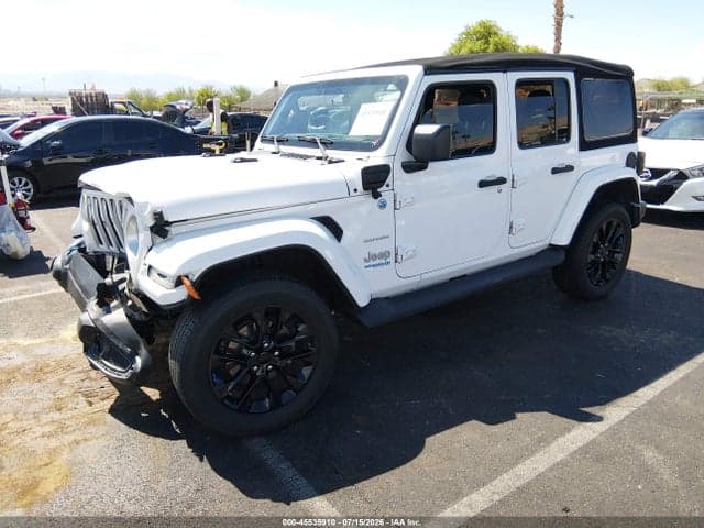 2022 JEEP WRANGLER 4XE UNLIMITED SAHARA 4X4 2