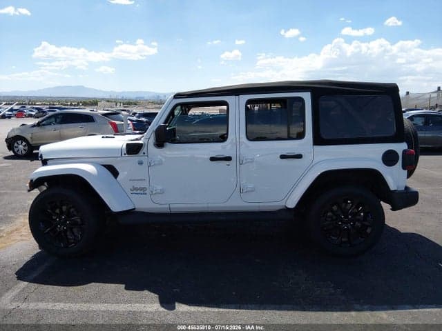 2022 JEEP WRANGLER 4XE UNLIMITED SAHARA 4X4 15