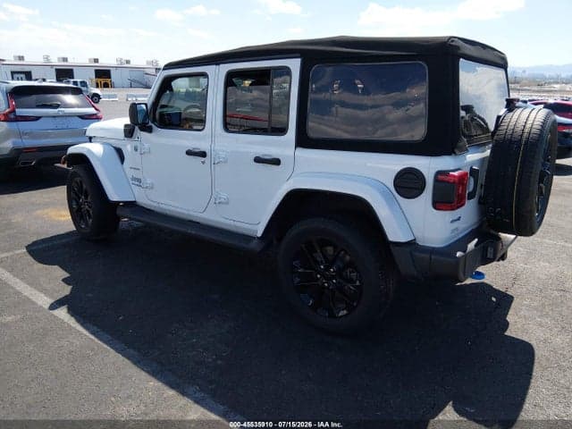 2022 JEEP WRANGLER 4XE UNLIMITED SAHARA 4X4 3