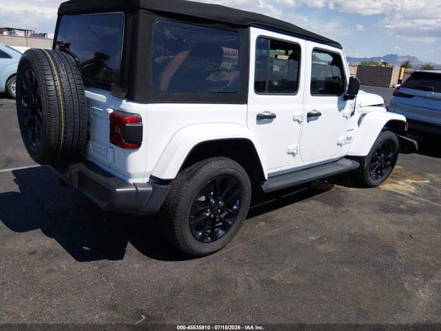 2022 JEEP WRANGLER 4XE UNLIMITED SAHARA 4X4 4