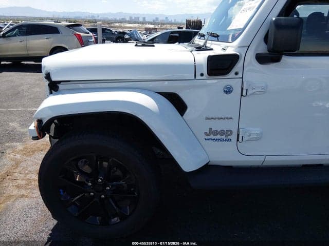 2022 JEEP WRANGLER 4XE UNLIMITED SAHARA 4X4 6