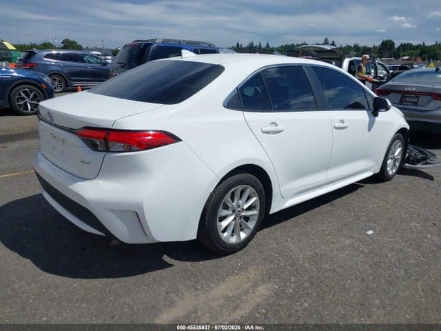 2022 TOYOTA COROLLA XLE 4