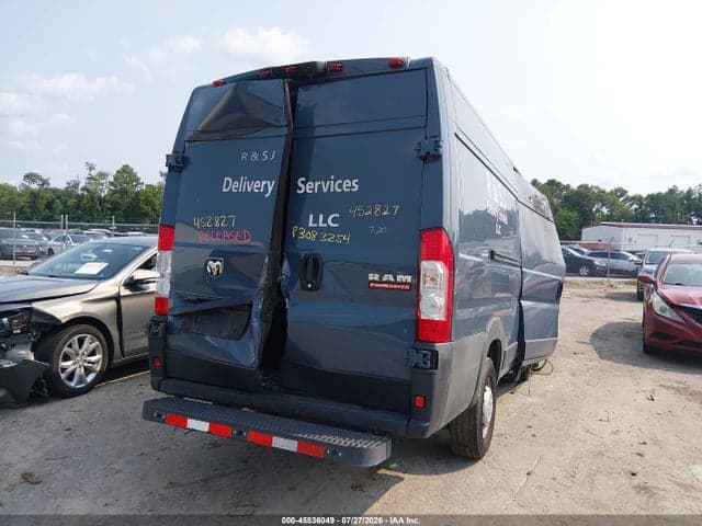 2020 RAM PROMASTER 3500 CARGO VAN HIGH ROOF 159 WB EXT 4