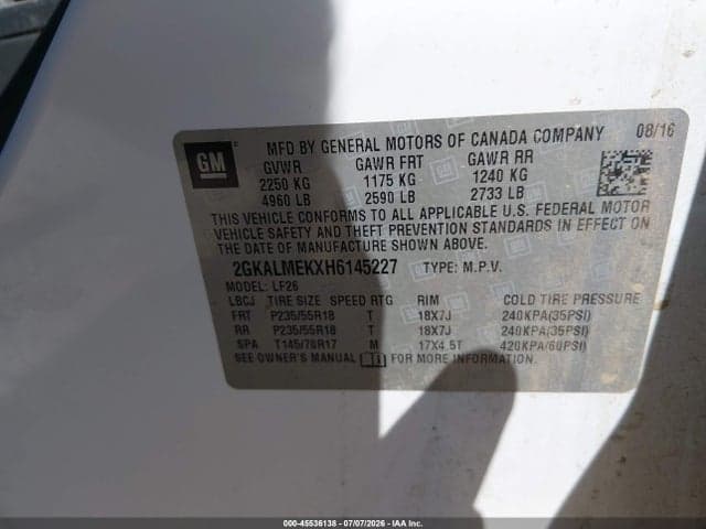 2017 GMC TERRAIN SLE-1 9