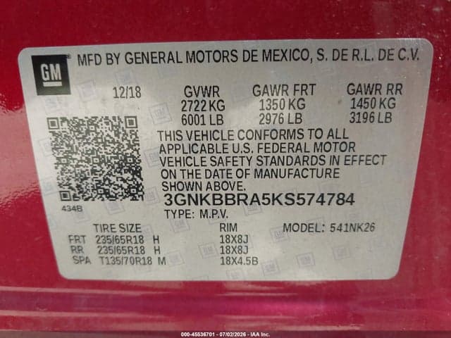 2019 CHEVROLET BLAZER 9