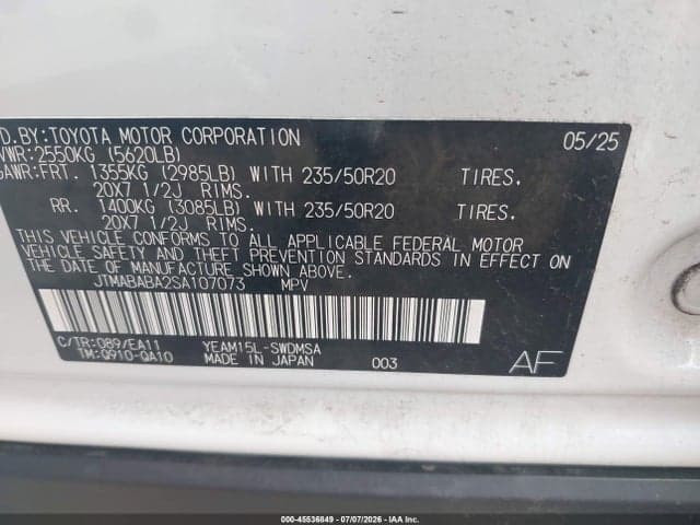 2025 SUBARU SOLTERRA LIMITED 9