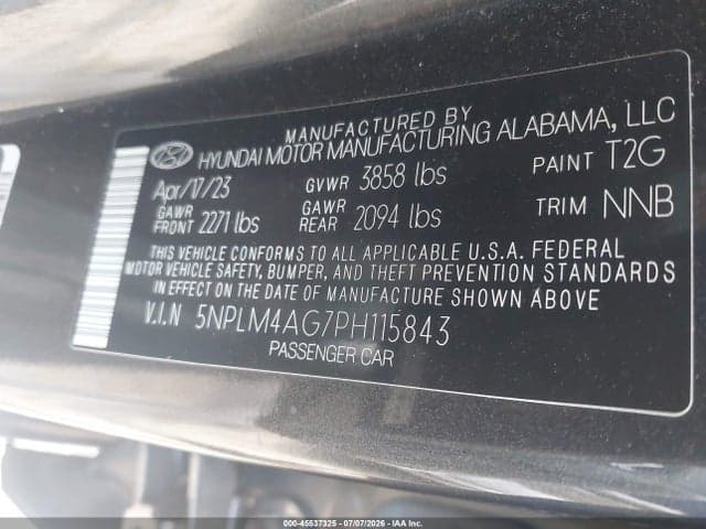 2023 HYUNDAI ELANTRA SEL 9