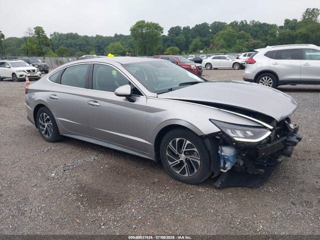 2021 HYUNDAI SONATA BLUE - 1
