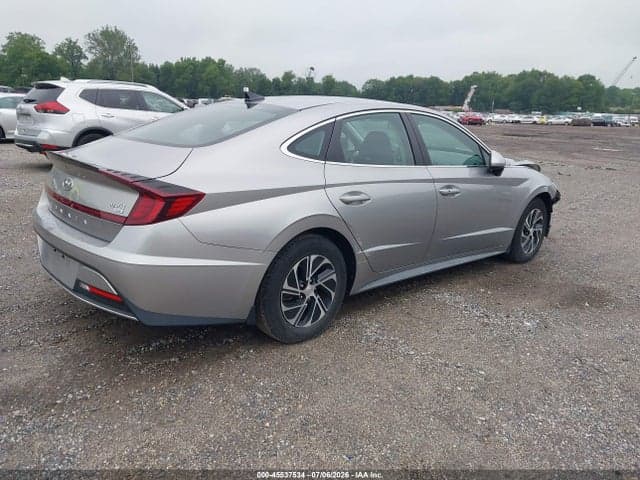 2021 HYUNDAI SONATA BLUE 4