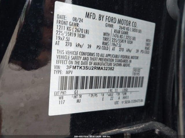 2024 FORD MUSTANG MACH-E PREMIUM 9
