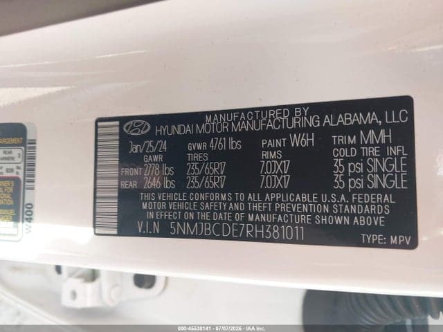 2024 HYUNDAI TUCSON SEL 9